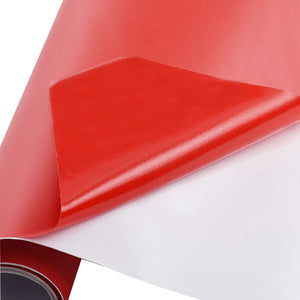 Mattrote Autofolien 100x150cm, 2er-Set