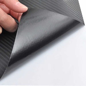 3D Autofolien Schwarz 100x150 cm, 2 Stk.