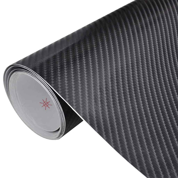 4D Autofolien Schwarz 100x150 cm, 2 Stk.