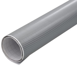 4D Silber Autofolien 100x150 cm, 2 Stk.