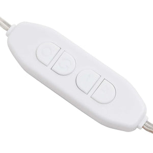 Wandspiegel mit LED-Beleuchtung Quadratisch Glas
