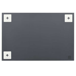 Wandspiegel mit LED-Beleuchtung Rechteckig Glas