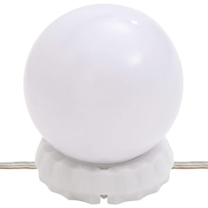 Wandspiegel mit LED-Beleuchtung Rund Glas