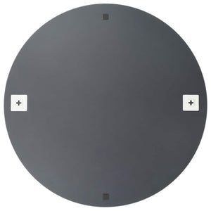 Wandspiegel mit LED-Beleuchtung Rund Glas