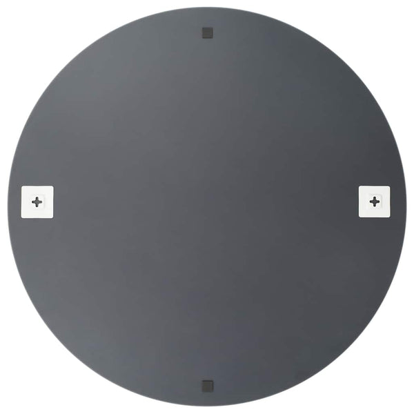 Wandspiegel mit LED-Beleuchtung Rund Glas