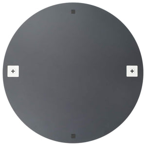 Wandspiegel mit LED-Beleuchtung Rund Glas