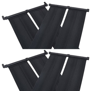 Solar-Panel Poolheizung 4 Stk. 80x310 cm