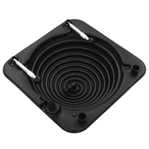 Solarkugel Poolheizung 2 Stk. 75x75x36 cm HDPE Aluminium