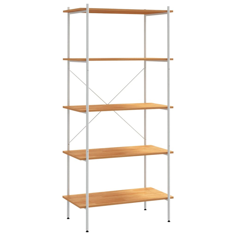 Weißes Bücherregal mit 5 Böden