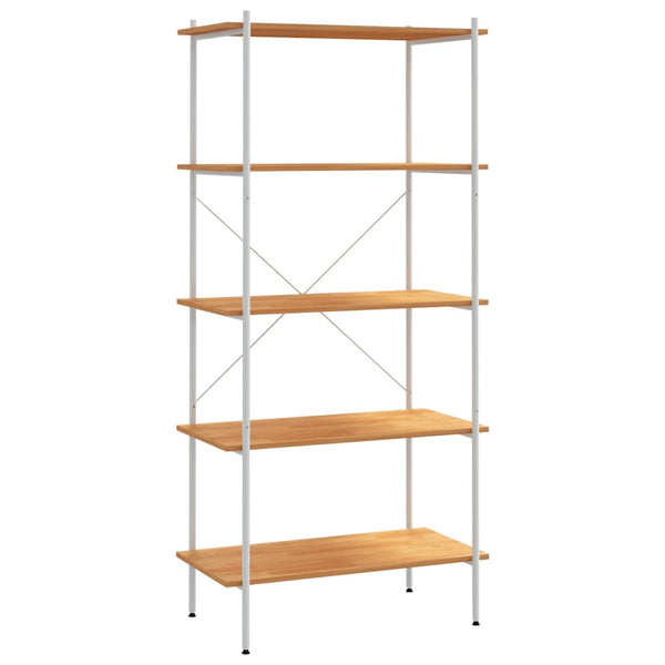 Weißes Bücherregal mit 5 Böden