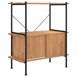 Regal mit Schrank, 80x40x92 cm