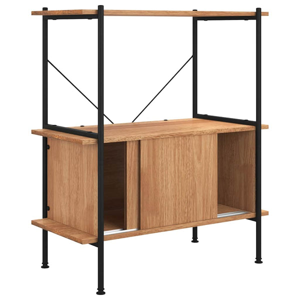 Regal mit Schrank, 80x40x92 cm