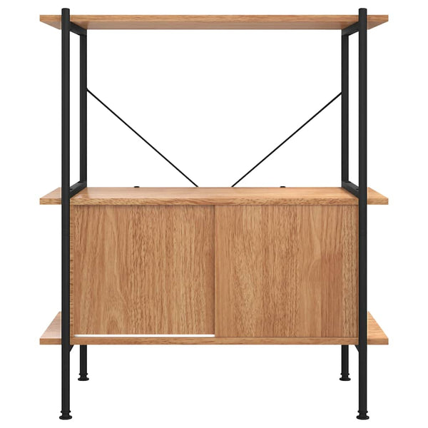 Regal mit Schrank, 80x40x92 cm