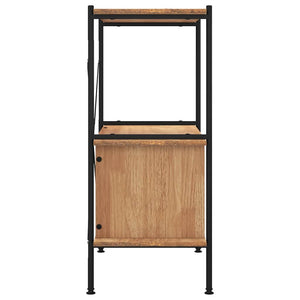 Regal mit Schrank, 80x40x92 cm