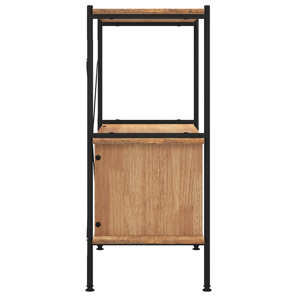 Regal mit Schrank, 80x40x92 cm