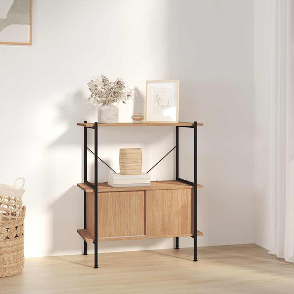 Regal mit Schrank, 80x40x92 cm