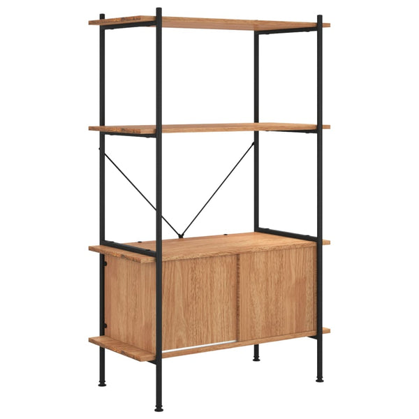 Regal mit Schrank, 80x40x130 cm