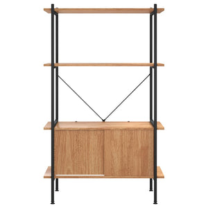 Regal mit Schrank, 80x40x130 cm