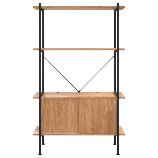 Regal mit Schrank, 80x40x130 cm