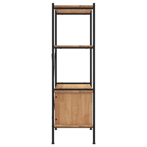 Regal mit Schrank, 80x40x130 cm