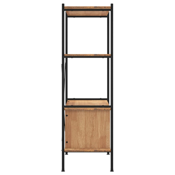 Regal mit Schrank, 80x40x130 cm