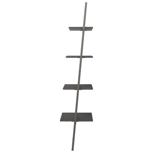 vidaXL Étagère échelle à 4 niveaux Noir 64x34x150,5 cm