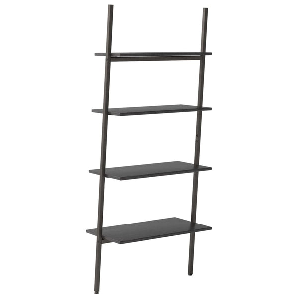 vidaXL Étagère échelle à 4 niveaux Noir 64x34x150,5 cm