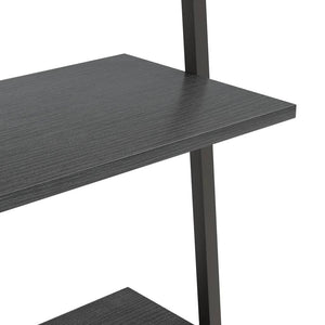 vidaXL Étagère échelle à 4 niveaux Noir 64x34x150,5 cm