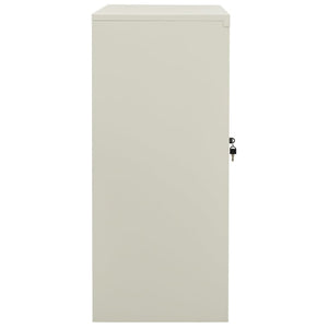 Büroschrank Hellgrau Stahl 90x90 cm
