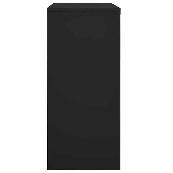 Büroschrank Anthrazit Schiebetür 90x90 cm