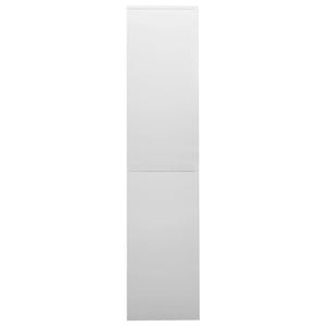 Büroschrank Stahl Hellgrau 90x40x180 cm