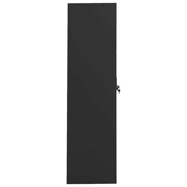 vidaXL Armoire anthracite 80x50x180 cm acier