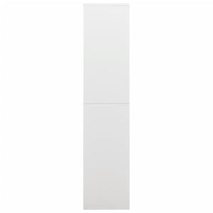 Weißer Stahlschrank 90x40x180 cm