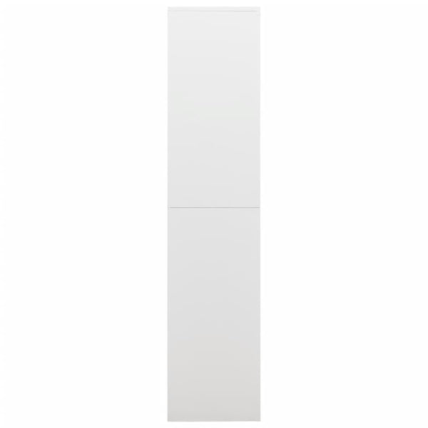 Weißer Stahlschrank 90x40x180 cm