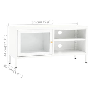 TV-Schrank Weiß 90x30x44 cm