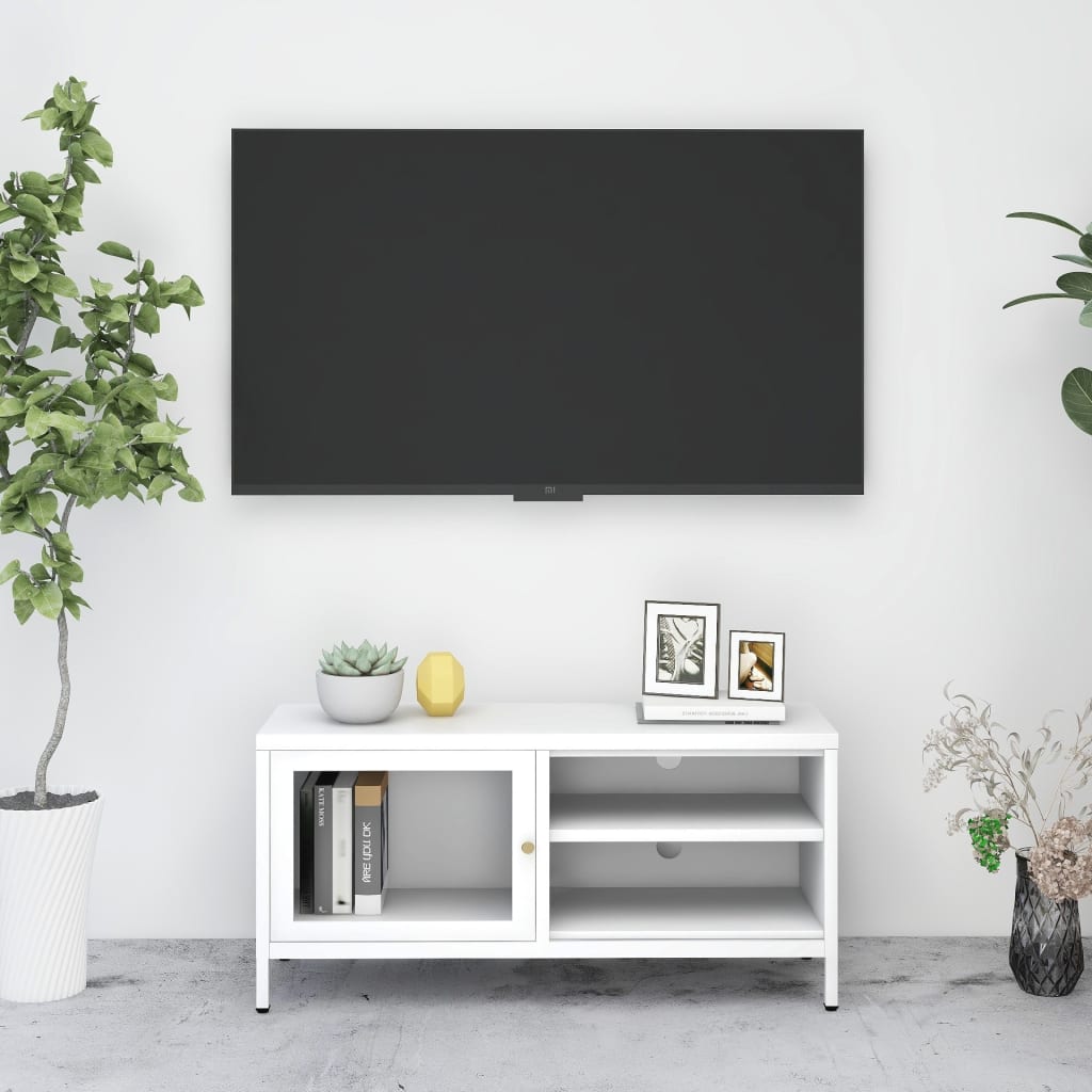 TV-Schrank Weiß 90x30x44 cm