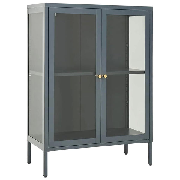 Anthrazit Sideboard 75x35x105 cm