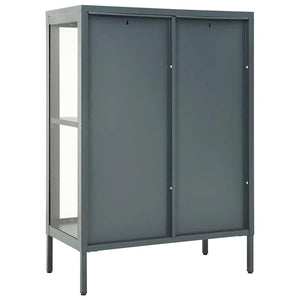 Anthrazit Sideboard 75x35x105 cm