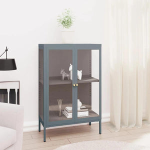 Anthrazit Sideboard 75x35x105 cm