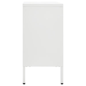 Weißes Sideboard 75 cm mit Schubladen