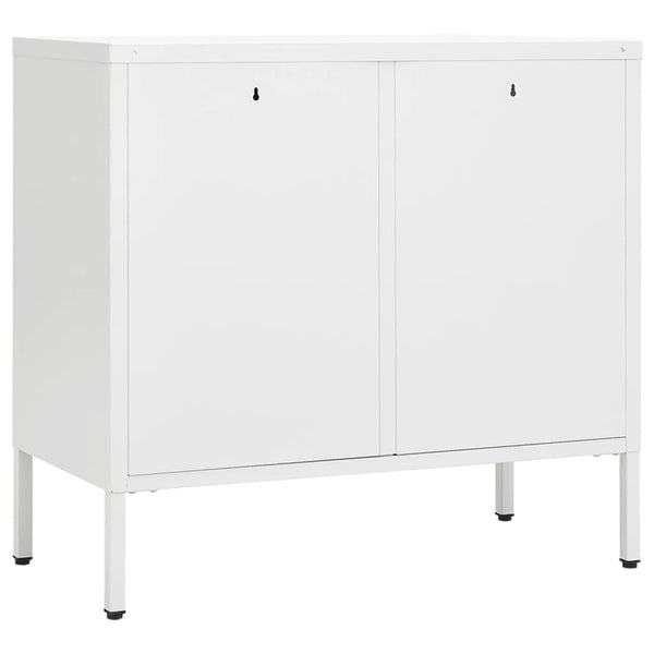 Weißes Sideboard 75 cm mit Schubladen