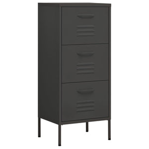 Lagerschrank Anthrazit Stahl 42,5x35x101,5 cm