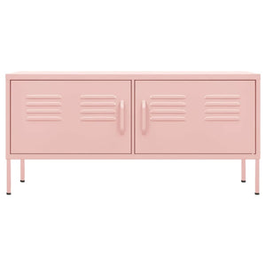 Rosa TV-Schrank Stahl 105 cm