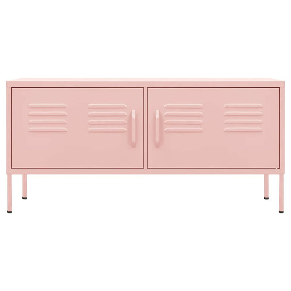 Rosa TV-Schrank Stahl 105 cm
