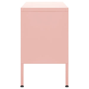 Rosa TV-Schrank Stahl 105 cm