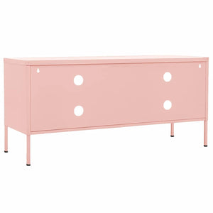 Rosa TV-Schrank Stahl 105 cm