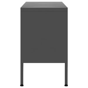 Anthrazit TV-Schrank Stahl 105 cm