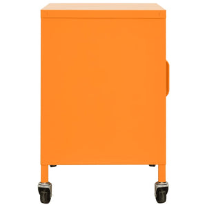 Oranger Stahlschrank 60x35x56cm