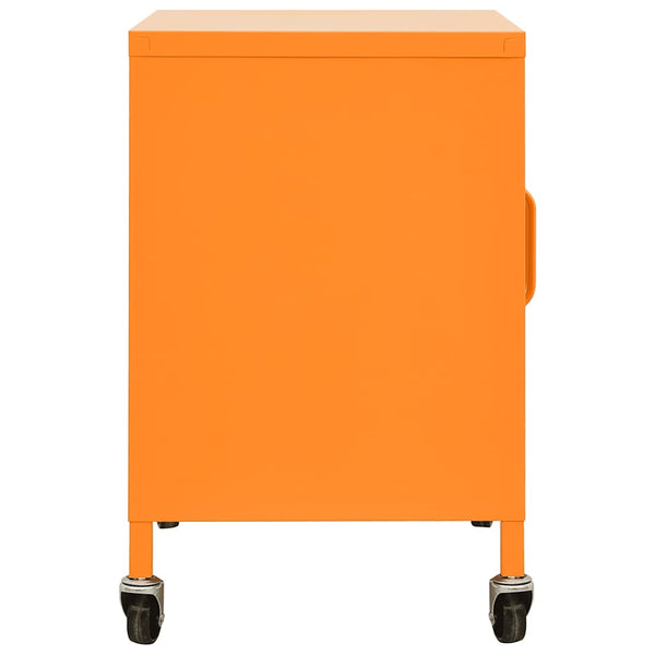Oranger Stahlschrank 60x35x56cm