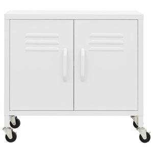 vidaXL Armoire de rangement blanc 60x35x56 cm acier